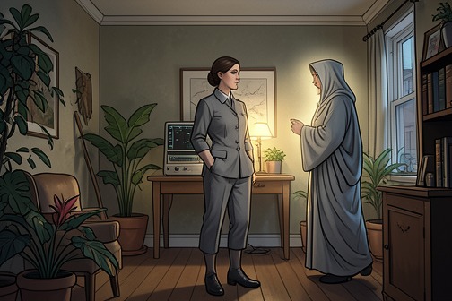 Wanda Phinn's First Meeting with Atu Abanshamash Dumuzi in London from "The Hanging Girl". Wanda Phinn’s first meeting with Atu Abanshamash Dumuzi transforms a modest introductory session in a Bayswater apartment into what she experiences as a…
