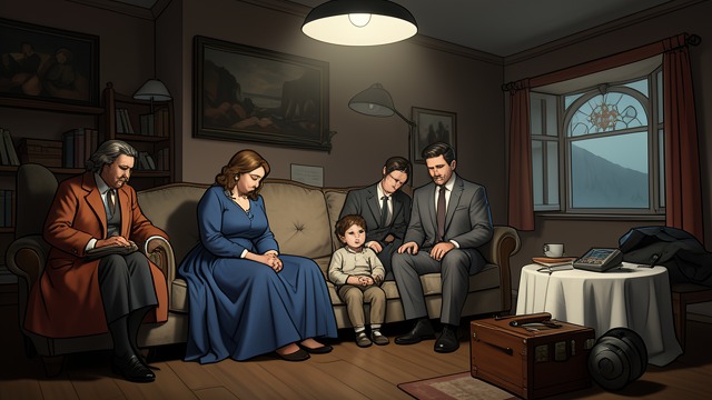 A Mother and Son from "The Hanging Girl". Family Closeness Shared Home June and Bjarke live with Christian before the investigation fractures the household.