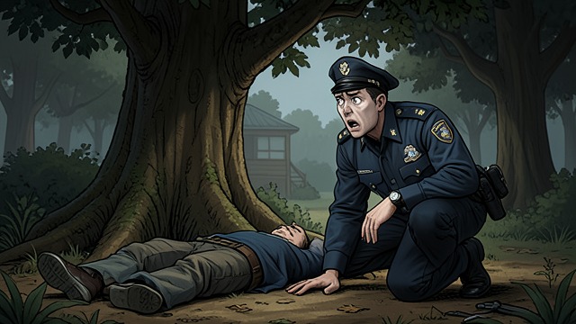 The Discovery from "The Hanging Girl". A Stranger’s Death Habersaat Finds Her Christian discovers Alberte’s body during his ordinary police duties and is marked by the scene.