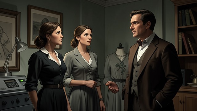 Romance as Motive from "The Hanging Girl". A Convincing Story Overlapping Affairs Inge, June, and Alberte each have ties to Frank, making him seem capable of provoking jealousy and retaliation.