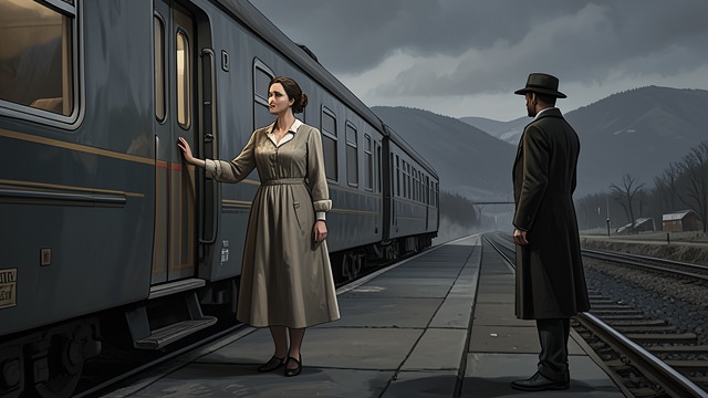 Shirley Chooses a New Life from "The Hanging Girl". Following Her Friend A Solitary Decision After disappointment in London, Shirley treats her completed solitaire game as a sign that she should follow Wanda.