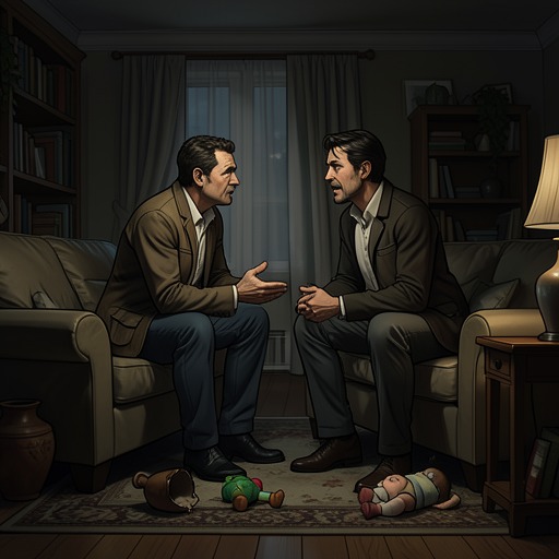 Christian and June’s Broken Marriage from "The Hanging Girl". This thread traces how Christian’s obsession and June’s affair fracture a marriage, leaving their son caught between the parents and a buried crime.