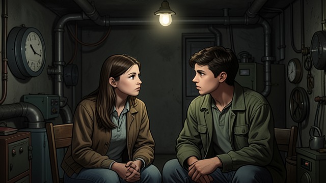 The Conversation in the Boiler from "A Boy and His Dog". The Conversation in the Boiler The Girl's Question 'Have you ever been in love?' Quilla June asks in the dark, and Vic's answer, 'Well, I damn well guess I…