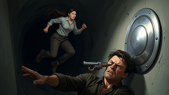 The Betrayal and the Hunt from "A Boy and His Dog". The Betrayal and the Hunt The Fracture Her pistol butt across his eye is the courtship's first violent rupture. She flees; he burns to follow.