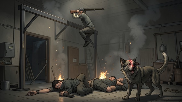 Three Takeouts in the Dark from "A Boy and His Dog". Three Takeouts in the Dark The Failed Yoke The rovers try a classic double move: a thrown object to draw fire, then two riflemen bursting from the pool-room…