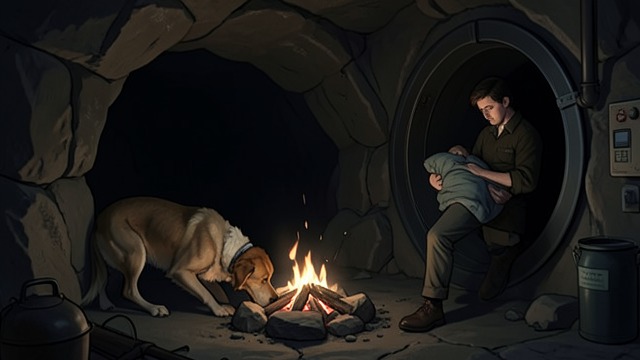 The Small Fire from "A Boy and His Dog". The Small Fire The Unspoken Deed The narrative skips the deed itself, showing only its traces: a small fire too small to be spotted from the city, no smoke…