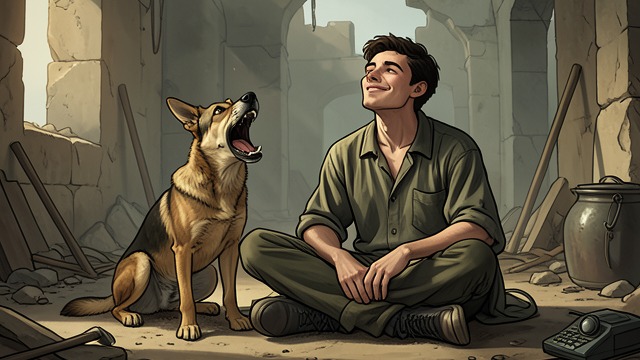 The Mocking Teacher from "A Boy and His Dog". The Mocking Teacher The Grammar Cop Blood spends his week tormenting Vic with the name Albert and correcting his English: not ain't, but am not; not hanger…