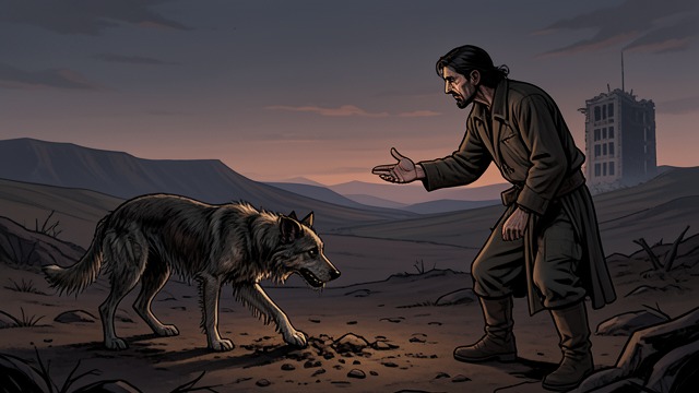 The Bargain Stated from "A Boy and His Dog". The Bargain Stated The Terms of the Deal Blood finds the women; Vic hunts the food.