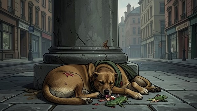 The Starving Wait from "A Boy and His Dog". The Starving Wait The Recon That Cost Everything The day after Vic goes below, Blood crawls through the city and learns the roverpaks know the truth: the pair…