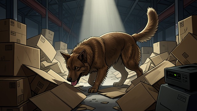 Ginger the Narcotics Shepherd from "A Boy and His Dog". Ginger the Narcotics Shepherd The Scent of Marijuana In Cerritos, a breeder named Buesing raised guard dogs for the Los Angeles Police Department.
