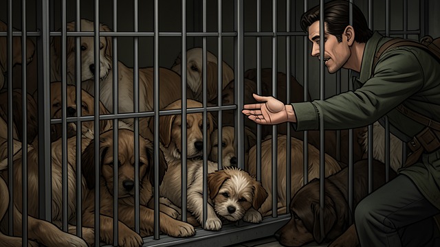 The Two-Dollar Rescue from "A Boy and His Dog". The Two-Dollar Rescue The Beaten Puppy At the West Los Angeles Animal Shelter, Ellison saw a man surrender a weeks-old Puli.