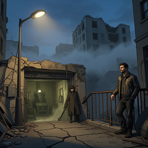 The Descent into Topeka from "A Boy and His Dog". Traces the pivot of the plot: Quilla June's escape, Vic's discovery of the identity plate, his rejection of Blood's counsel, and his capture inside the…