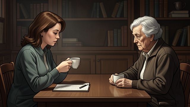 A New Caregiver from "What Are You Going Through". A New Caregiver A volunteer promise The narrator agrees to visit the neighbor and check on her when her son cannot be there.