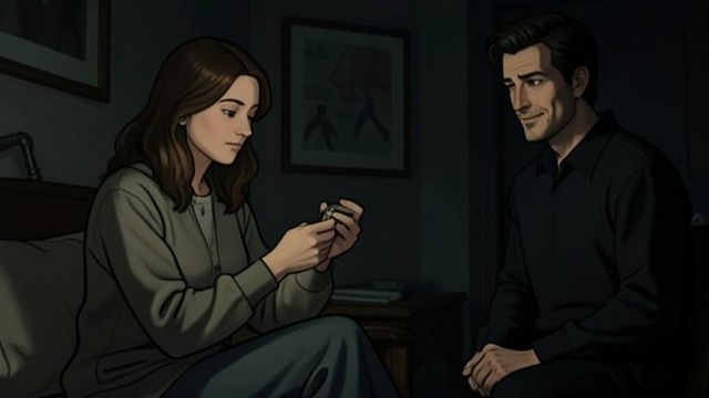 A Secret Pregnancy from "What Are You Going Through". A Secret Pregnancy A plan interrupted The killer learns that his wife became pregnant and has had an abortion.