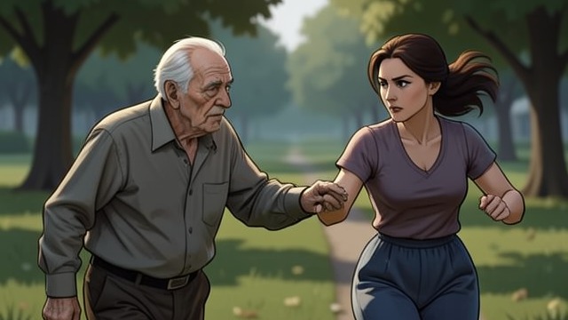 The Old Man on the Hill from "What Are You Going Through". The Old Man on the Hill Desire persists A runner encounters an elderly man whose memory is poor and body frail.