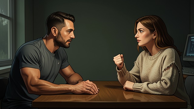 A Sympathy Formula Fails from "What Are You Going Through". A Sympathy Formula Fails Reflexive concern The personal trainer says he is sorry and asks whether he can do anything.