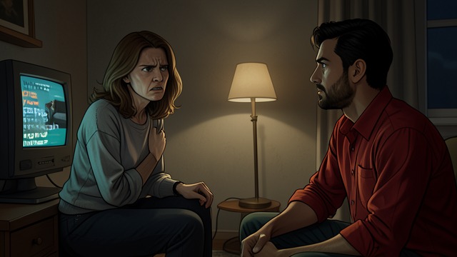 Politics Takes Over from "What Are You Going Through". Politics Takes Over A startling transformation The neighbor becomes consumed by conspiratorial anger and distrust, despite having once identified with feminism…