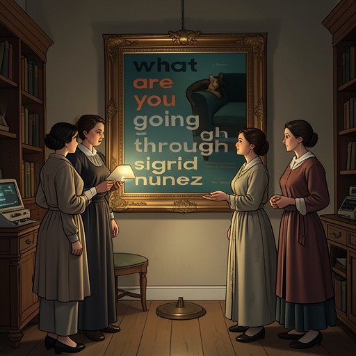 The Portrait’s Changing Presence from "What Are You Going Through". This subplot follows an imposing portrait that becomes a shared symbol of companionship before its mundane history dissolves the women’s imaginative shrine.