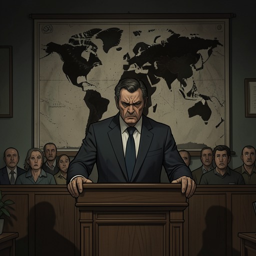 The Apocalyptic Lecturer’s Changing Voice from "What Are You Going Through". This thread follows the ex’s climate warning from uncompromising public prophecy to a more personal reckoning with responsibility and family.