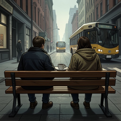 The Narrator’s Former Partner from "What Are You Going Through". This relationship thread follows the narrator and her ex from shared history through renewed conversation to another painful confrontation over honesty.