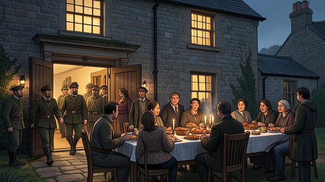 Welcoming Household from "Much Ado About Nothing". Welcoming Household Hospitality Leonato’s house receives soldiers, relatives, and attendants as one social body.