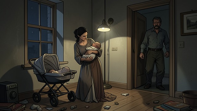 A Home Turned Watchpost from "The Caller". A Home Turned Watchpost Vigilance replaces routine Lily struggles to sleep and keeps Margrete close, even holding the child through the night.