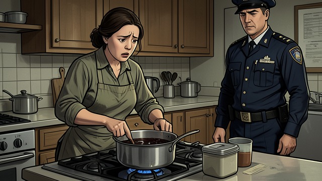 Arrest And Separation from "The Caller". Arrest And Separation Suspicion turns toward the mother Police arrest Johnny’s mother, Trude Beskow, on suspicion that she poisoned Henry.