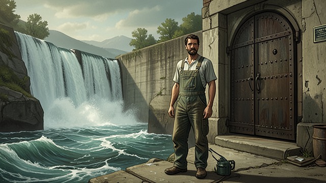 Johnny’s Secret Place from "The Caller". Johnny’s Secret Place A chosen retreat Johnny visits Sparbo Dam and enjoys its isolation, the rushing water, and the sense of private control it gives him.