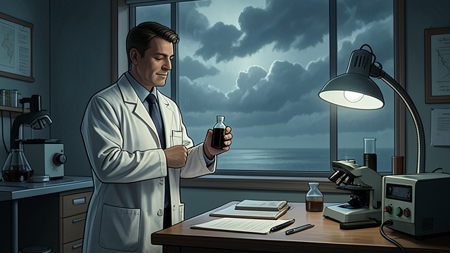The Forensic Confirmation from "The Caller". The Forensic Confirmation A chemical explanation The forensic specialist identifies bromadiolone in the stew, the active ingredient in commonly available rat…