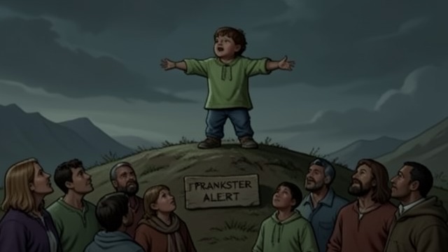 An Audience For The Pranks from "The Caller". An Audience For The Pranks Fear creates attention Johnny imagines residents reading about his acts and discussing the unknown offender.