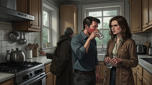 A Brief Return Of Agency from "The Caller". A Brief Return Of Agency A choice about pleasure Helge asks for cognac and rejects Astrid’s concern about his medication.