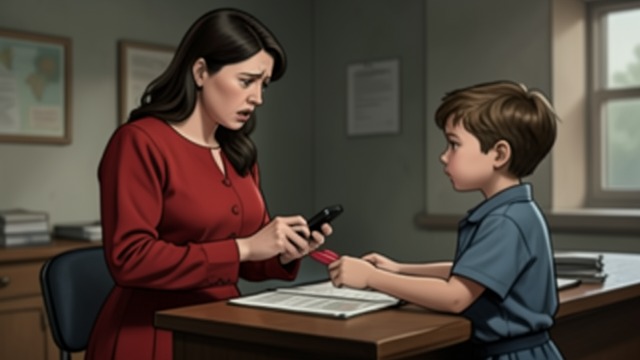 Truth Revealed By A Phone from "The Caller". Truth Revealed By A Phone A frightened search Evelyn reaches the information desk believing Frances has been seriously hurt.