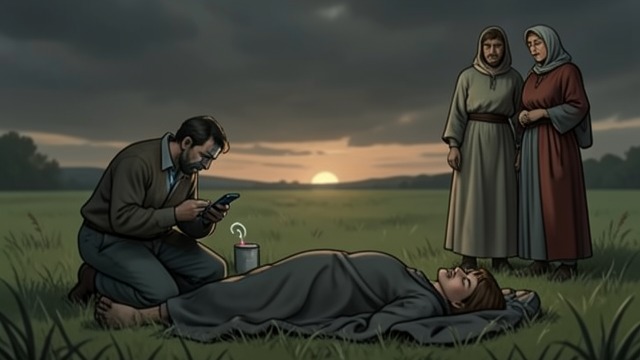 Theo’s Irreversible Death from "The Caller". Theo’s Irreversible Death A child’s life ends Theo is found after a fatal attack by dogs.