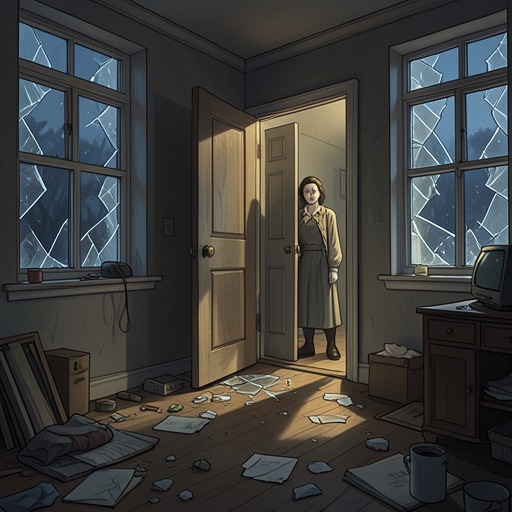 The Sundelins’ Shattered Security from "The Caller". This flow traces how an attack that leaves Margrete physically unharmed nevertheless dismantles her parents’ sense of safety and reshapes their home.