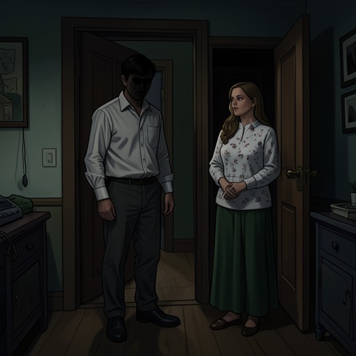 Johnny And His Mother from "The Caller". This flow traces Johnny’s long-standing mixture of dependence, hatred, and vulnerability in his relationship with his mother.