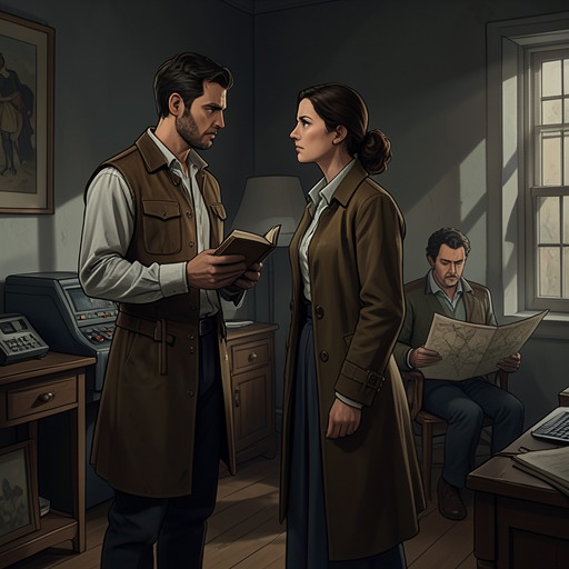 Hannes And Wilma’s Decision from "The Caller". This flow traces the disagreement between Hannes and Wilma over Theo’s solo hike and the guilt and grief that follow.