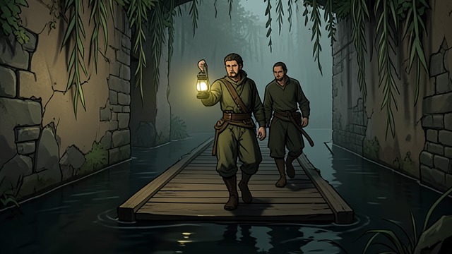The Canal Journey from "Emmanuelle". Into the Hidden City Mario leads Emmanuelle and Quentin through canals, planks, and dark settlements far from Bangkok’s diplomatic neighborhoods.