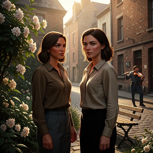 Emmanuelle and Marie-Anne from "Emmanuelle". This flow traces the friendship’s movement from playful intimacy through rivalry, instruction, and separation.