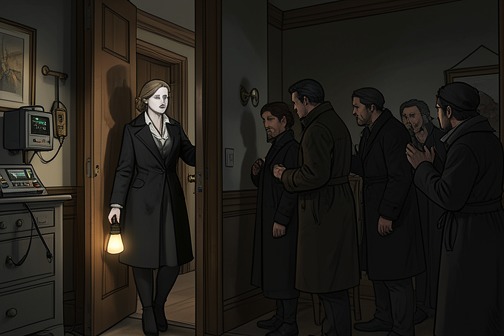 Bundle Brent's discovery of the Seven Dials meeting from "The Seven Dials Mystery". Bundle Brent’s discovery of the secret meeting at the Seven Dials Club converts her investigation into an immediate personal danger and reveals that the group…