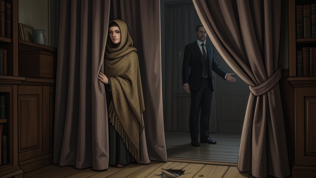 The Countess’s Story from "The Seven Dials Mystery". The Countess’s Story A plausible witness account Countess Radzky says she hid behind a screen while a burglar fought Jimmy Thesiger.