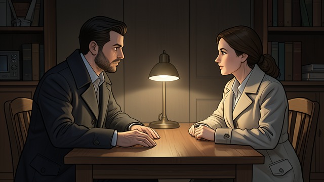 A Guarded Interview from "The Seven Dials Mystery". A Guarded Interview Careful disclosure Superintendent Battle listens as Bundle Brent asks about secret societies and the shooting of Ronald Devereux.