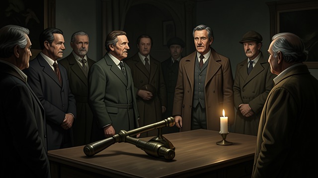 Adventure Made Real from "The Seven Dials Mystery". Adventure Made Real Romance and service Superintendent Battle acknowledges that the members enjoy danger and have chosen melodramatic disguises.