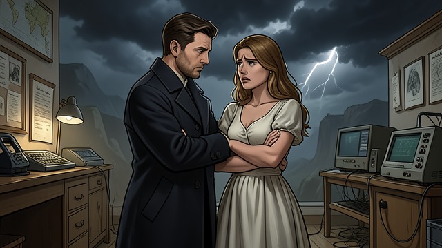 Concern as Courtship from "The Seven Dials Mystery". Concern as Courtship A protective pose Jimmy Thesiger urges Loraine Wade to stay out of the investigation, claiming that danger makes her involvement…