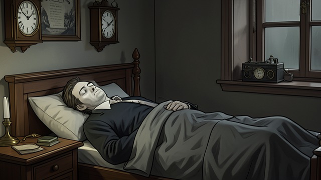 The Silent Morning from "The Seven Dials Mystery". The Silent Morning No response The clocks ring as planned, but Gerald Wade does not wake.