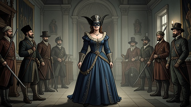 A Fictional Adventuress from "The Seven Dials Mystery". A Fictional Adventuress A familiar archetype Countess Radzky appears to be a beautiful foreign woman gathering information from officials and guests.