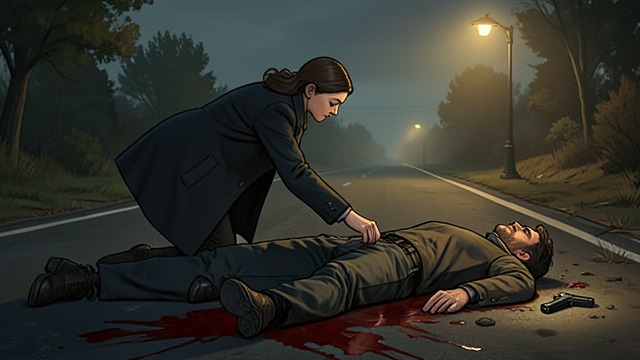 The Roadside Shooting from "The Seven Dials Mystery". The Roadside Shooting A sudden encounter Bundle Brent swerves to avoid a man who staggers into the road, then discovers that he has been shot rather than…