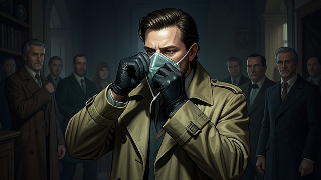 The Seven Dials Reveal from "The Seven Dials Mystery". The Seven Dials Reveal The leader appears Superintendent Battle removes the No. 7 mask and explains that he directed the amateur network. Mr.