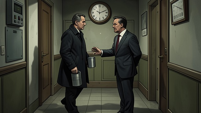 The Night Encounter from "The Seven Dials Mystery". The Night Encounter A quiet confrontation Rupert Bateman catches Jimmy Thesiger returning from Sir Oswald Coote’s study.