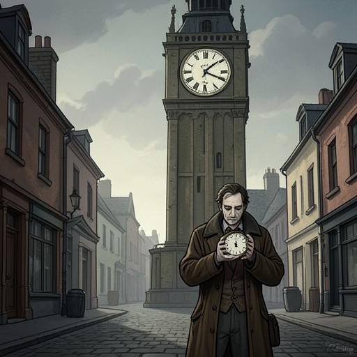 The Alarm-Clock Prank Turns Tragic from "The Seven Dials Mystery". This thread follows a playful attempt to wake Gerald Wade as it becomes the first visible sign of a death that was deliberately disguised.