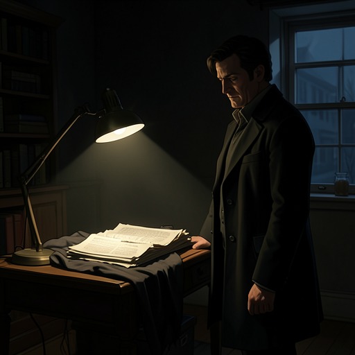 The False Theft at Wyvern Abbey from "The Seven Dials Mystery". This thread follows the staged robbery as an elaborate performance that conceals a real attempt to manipulate the investigation and secure the formula.